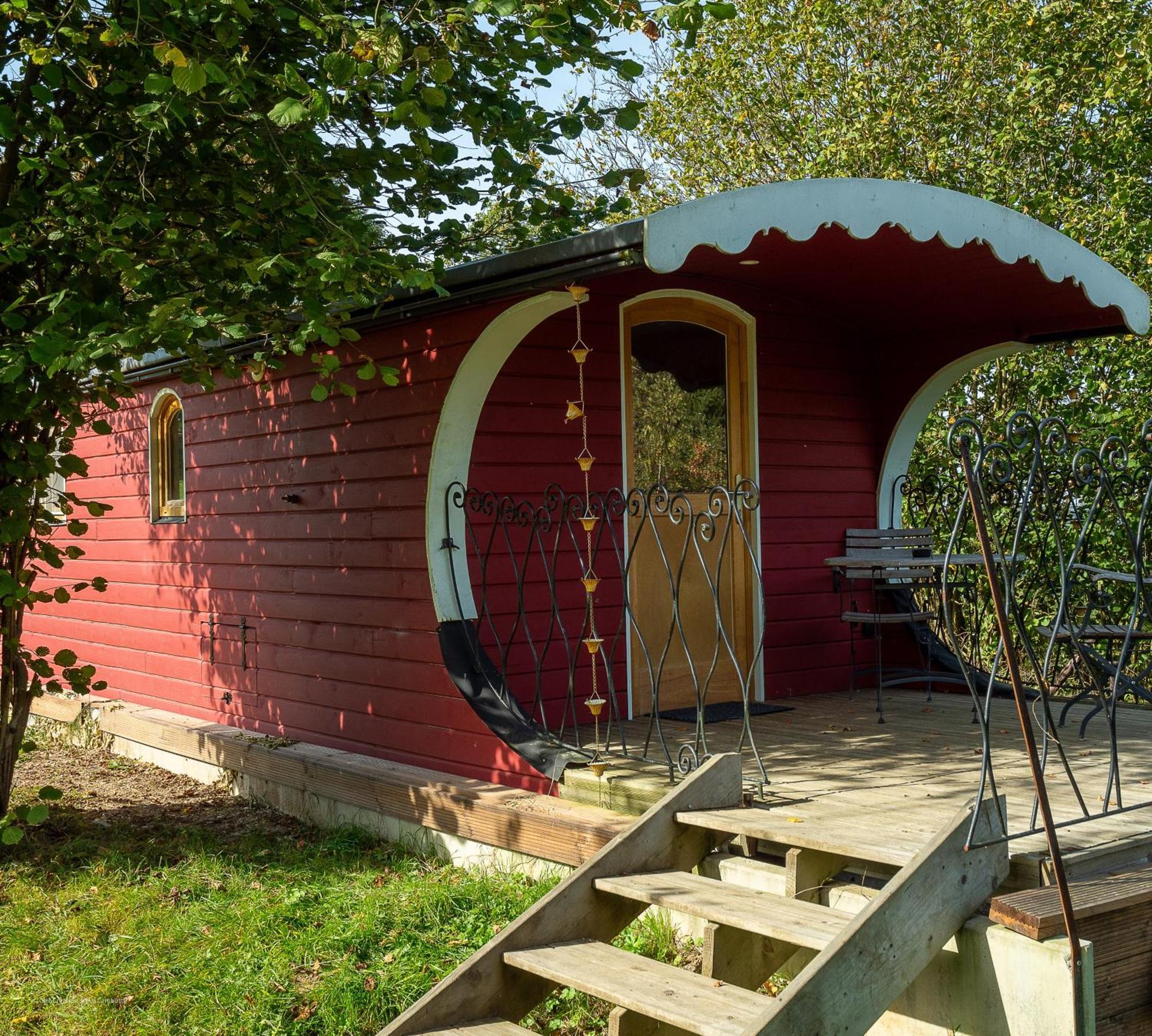 La Tiny House De La Bergerie Villa Lierneux Exterior photo