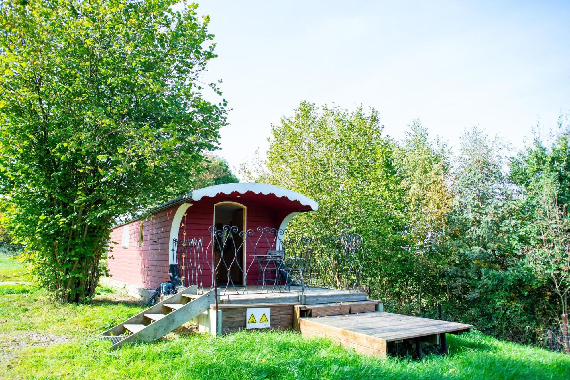 La Tiny House De La Bergerie Villa Lierneux Exterior photo