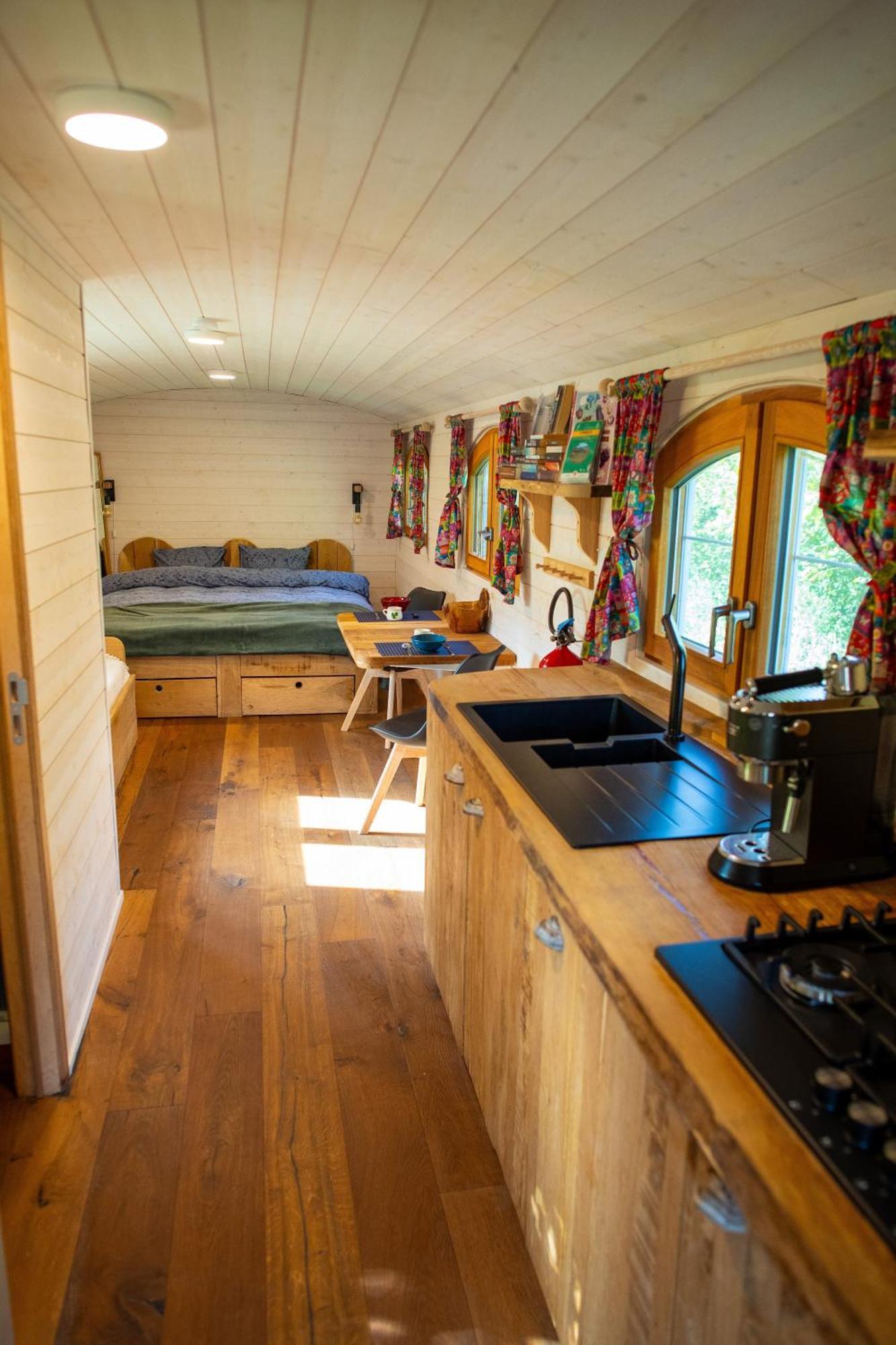 La Tiny House De La Bergerie Villa Lierneux Exterior photo